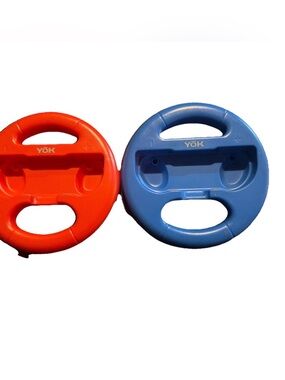 Yok Nintendo‎ Switch Steering Wheel, Racing Wheels for Joy-Con (2 Pack) Blue/Red